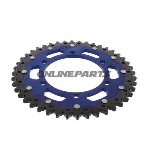 Rear Sprocket Dual 44 Tooth Pitch 525 Bluezf Inner Diameter 110 Bolt Spacing 130