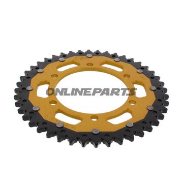 Rear Sprocket Dual 44 Tooth Pitch 525 Goldzf Inner Diameter 110 Bolt Spacing 130