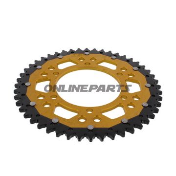 Rear Sprocket Dual 48 Tooth Pitch 525 Goldzf Inner Diameter 110 Bolt Spacing 130