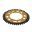 Rear Sprocket Dual 44 Tooth Pitch 525 Goldzf Inner Diameter 110 Bolt Spacing 130.8