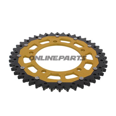 Rear Sprocket Dual 44 Tooth Pitch 525 Goldzf Inner Diameter 110 Bolt Spacing 130.8