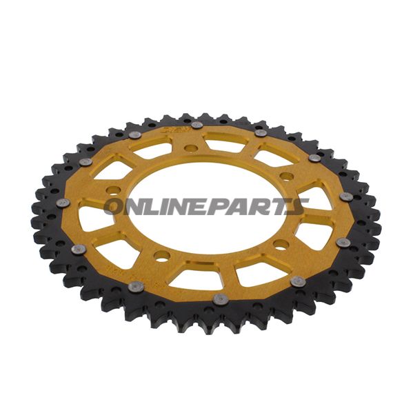 Rear Sprocket Dual 46 Tooth Pitch 525 Goldzf Inner Diameter 110 Bolt Spacing 130.8