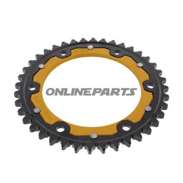 Rear Sprocket Dual 40 Tooth Pitch 530 Goldzf Inner Diameter 134 Bolt Spacing 160
