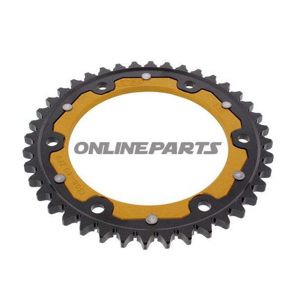 Rear Sprocket Dual 40 Tooth Pitch 530 Goldzf Inner Diameter 134 Bolt Spacing 160