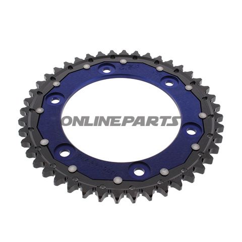 Rear Sprocket Dual 44 Tooth Pitch 530 Bluezf Inner Diameter 134 Bolt Spacing 160