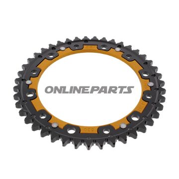 Rear Sprocket Dual 43 Tooth Pitch 530 Goldzf Inner Diameter 154 Bolt Spacing 176