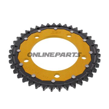 Rear Sprocket Dual 41 Tooth Pitch 530 Goldzf Inner Diameter 112 Bolt Spacing 138