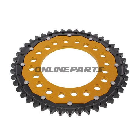 Rear Sprocket Dual 44 Tooth Pitch 530 Goldzf Inner Diameter 112 Bolt Spacing 138