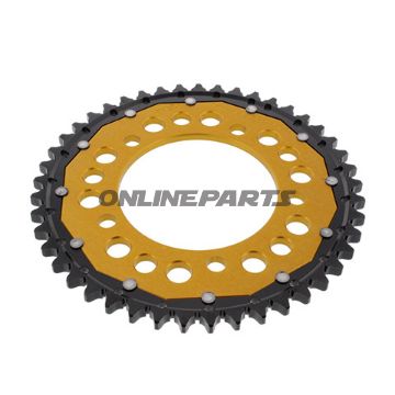 Rear Sprocket Dual 45 Tooth Pitch 530 Goldzf Inner Diameter 112 Bolt Spacing 138