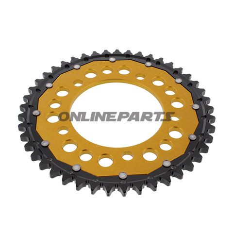 Rear Sprocket Dual 45 Tooth Pitch 530 Goldzf Inner Diameter 112 Bolt Spacing 138