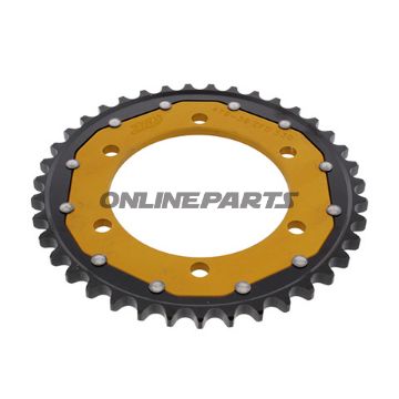 Rear Sprocket Dual 39 Tooth Pitch 530 Goldzf Inner Diameter 110 Bolt Spacing 130