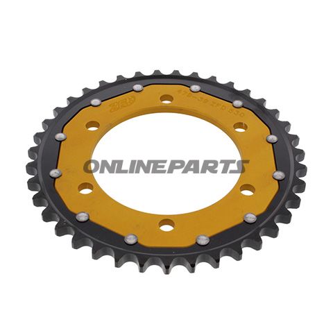 Rear Sprocket Dual 39 Tooth Pitch 530 Goldzf Inner Diameter 110 Bolt Spacing 130