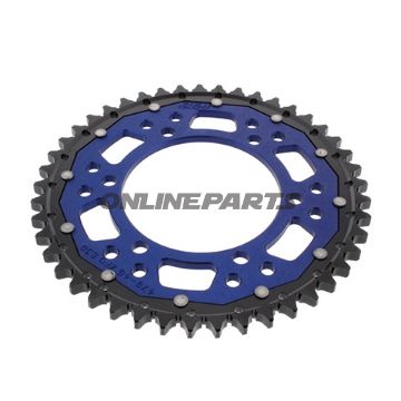 Rear Sprocket Dual 45 Tooth Pitch 530 Bluezf Inner Diameter 110 Bolt Spacing 130