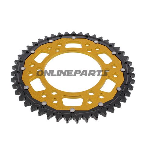 Rear Sprocket Dual 45 Tooth Pitch 530 Goldzf Inner Diameter 110 Bolt Spacing 130
