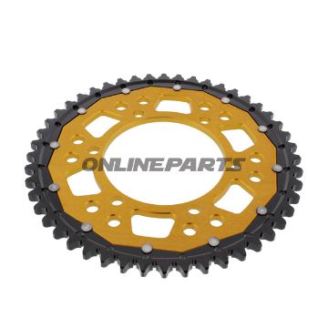 Rear Sprocket Dual 48 Tooth Pitch 530 Goldzf Inner Diameter 110 Bolt Spacing 130