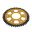 Rear Sprocket Dual 46 Tooth Pitch 530 Goldzf Inner Diameter 080 Bolt Spacing 104