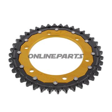 Rear Sprocket Dual 40 Tooth Pitch 530 Goldzf Inner Diameter 120 Bolt Spacing 140