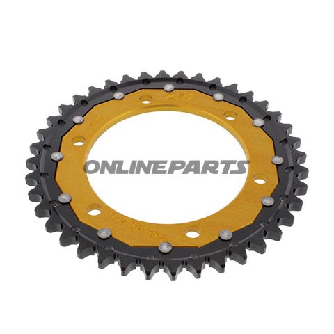 Rear Sprocket Dual 40 Tooth Pitch 530 Goldzf Inner Diameter 120 Bolt Spacing 140
