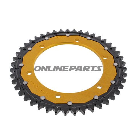 Rear Sprocket Dual 45 Tooth Pitch 530 Goldzf Inner Diameter 140 Bolt Spacing 160