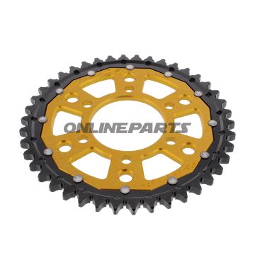 Rear Sprocket Dual 42 Tooth Pitch 530 Goldzf Inner Diameter 076 Bolt Spacing 100