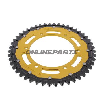 Rear Sprocket Dual 48 Tooth Pitch 530 Goldzf Inner Diameter 130 Bolt Spacing 150