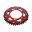 Rear Sprocket Dual 45 Tooth Pitch 520 Redzf Inner Diameter 110 Bolt Spacing 130