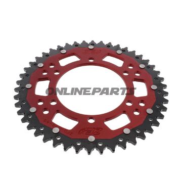 Rear Sprocket Dual 46 Tooth Pitch 520 Redzf Inner Diameter 110 Bolt Spacing 130