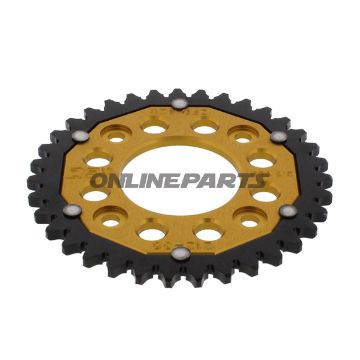 Rear Sprocket Dual 35 Tooth Pitch 420 Goldzf Inner Diameter 058 Bolt Spacing 090