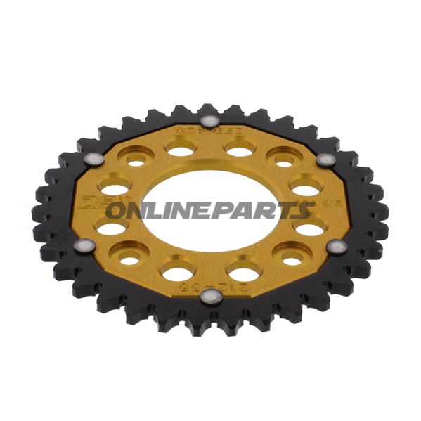 Rear Sprocket Dual 35 Tooth Pitch 420 Goldzf Inner Diameter 058 Bolt Spacing 090