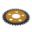 Rear Sprocket Dual 36 Tooth Pitch 520 Goldzf Inner Diameter 058 Bolt Spacing 090
