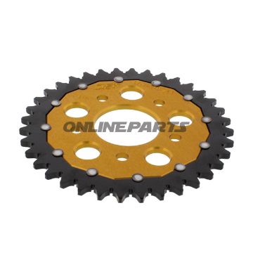 Rear Sprocket Dual 36 Tooth Pitch 520 Goldzf Inner Diameter 058 Bolt Spacing 090