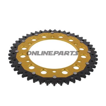 Rear Sprocket Dual 47 Tooth Pitch 520 Goldzf Inner Diameter 136 Bolt Spacing 154