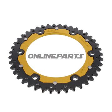Rear Sprocket Dual 42 Tooth Pitch 525 Goldzf Inner Diameter 140 Bolt Spacing 168