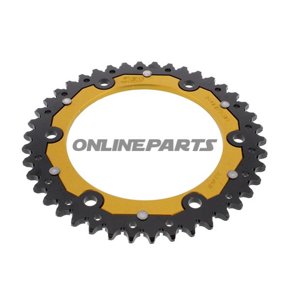 Rear Sprocket Dual 42 Tooth Pitch 525 Goldzf Inner Diameter 140 Bolt Spacing 168