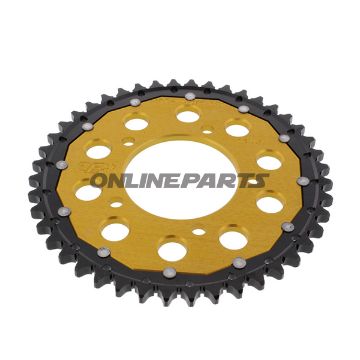 Rear Sprocket Dual 44 Tooth Pitch 525 Goldzf Inner Diameter 087 Bolt Spacing 110
