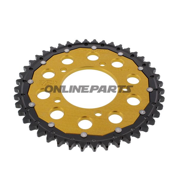 Rear Sprocket Dual 44 Tooth Pitch 525 Goldzf Inner Diameter 087 Bolt Spacing 110