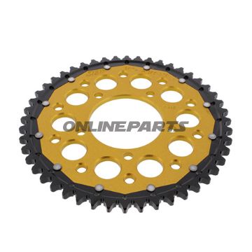 Rear Sprocket Dual 48 Tooth Pitch 525 Goldzf Inner Diameter 087 Bolt Spacing 110