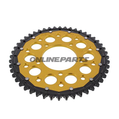Rear Sprocket Dual 48 Tooth Pitch 525 Goldzf Inner Diameter 087 Bolt Spacing 110