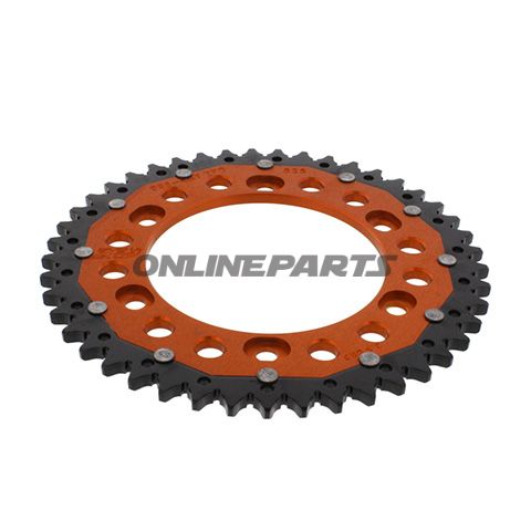 Rear Sprocket Dual 45 Tooth Pitch 525 Orangezf Inner Diameter 125 Bolt Spacing 150
