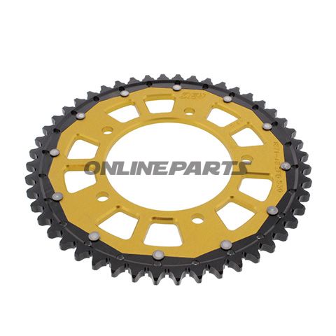 Rear Sprocket Dual 48 Tooth Pitch 530 Goldzf Inner Diameter 112 Bolt Spacing 138