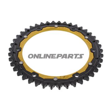 Rear Sprocket Dual 42 Tooth Pitch 530 Goldzf Inner Diameter 155 Bolt Spacing 176