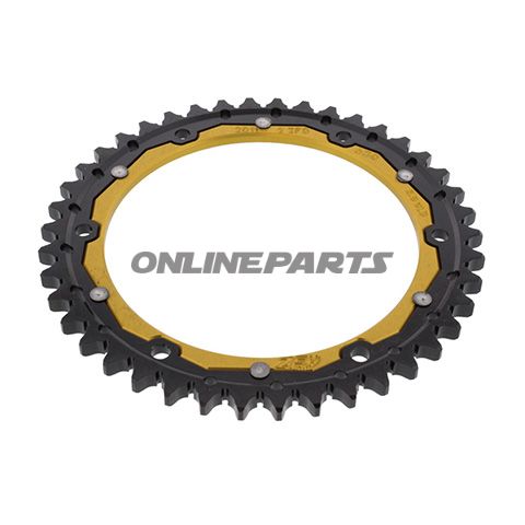 Rear Sprocket Dual 42 Tooth Pitch 530 Goldzf Inner Diameter 155 Bolt Spacing 176