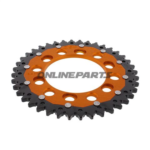 Rear Sprocket Dual 40 Tooth Pitch 525 Orangezf Inner Diameter 101 Bolt Spacing 124