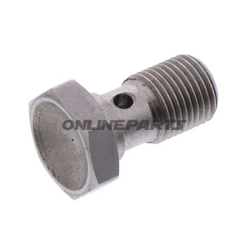 Banjo Bolt Single1/8 In Silver
