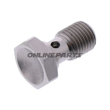 Banjo Bolt Single3/8-24 In Silver