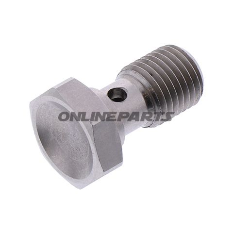 Banjo Bolt Single3/8-24 In Silver