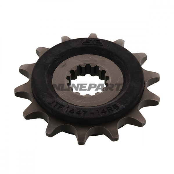 Front Sprocket 14 Tooth Pitch 520Rubber Damper Inner Diameter 19.9/22.8