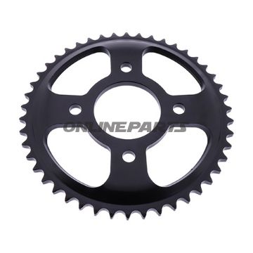 Rear Sprocket 46 Tooth Pitch 428Inner Diameter 058 Bolt Spacing 090