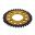 Rear Sprocket Dual 37 Tooth Pitch 420 Goldzf Inner Diameter 058 Bolt Spacing 090