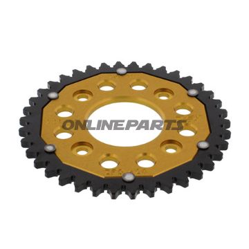 Rear Sprocket Dual 38 Tooth Pitch 420 Goldzf Inner Diameter 058 Bolt Spacing 090